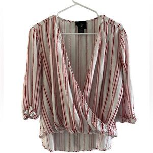 LosAngeles women’s blouse with crossing front.  Size L